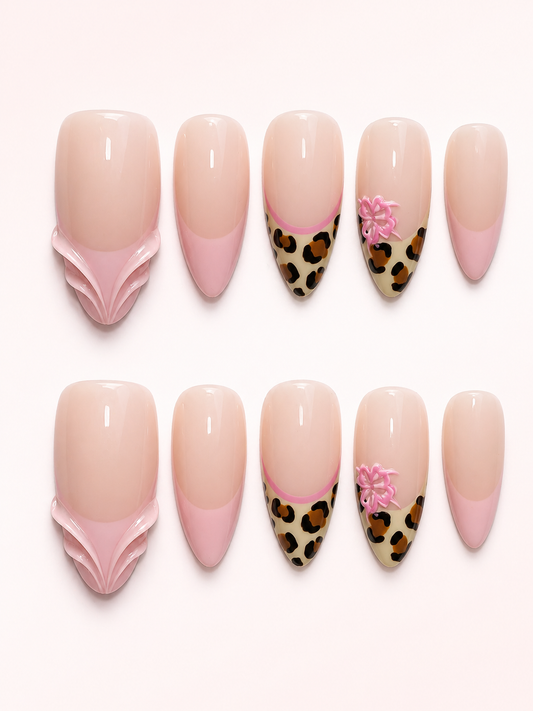 Purrfectly Pink (Medium Almond)
